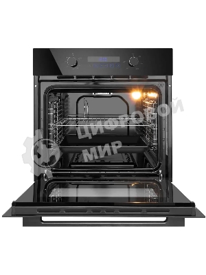 Шкаф духовой газовый с электрическим грилем Maunfeld MOGM703B2, встраиваемый