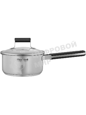 Ковш Rondell Bayoneta RDS-1806 1.3 л. d=16 см (с крышкой) стальной