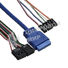 Компьютерный корпус Desktop ExeGate MI-207U (mini-ITX/mATX, без БП, 2хUSB+1хUSB 3.0, аудио, черный)