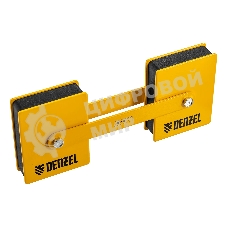 Фиксатор магнитный шарнирный Denzel для сварочных работ усилие 2x50 LB