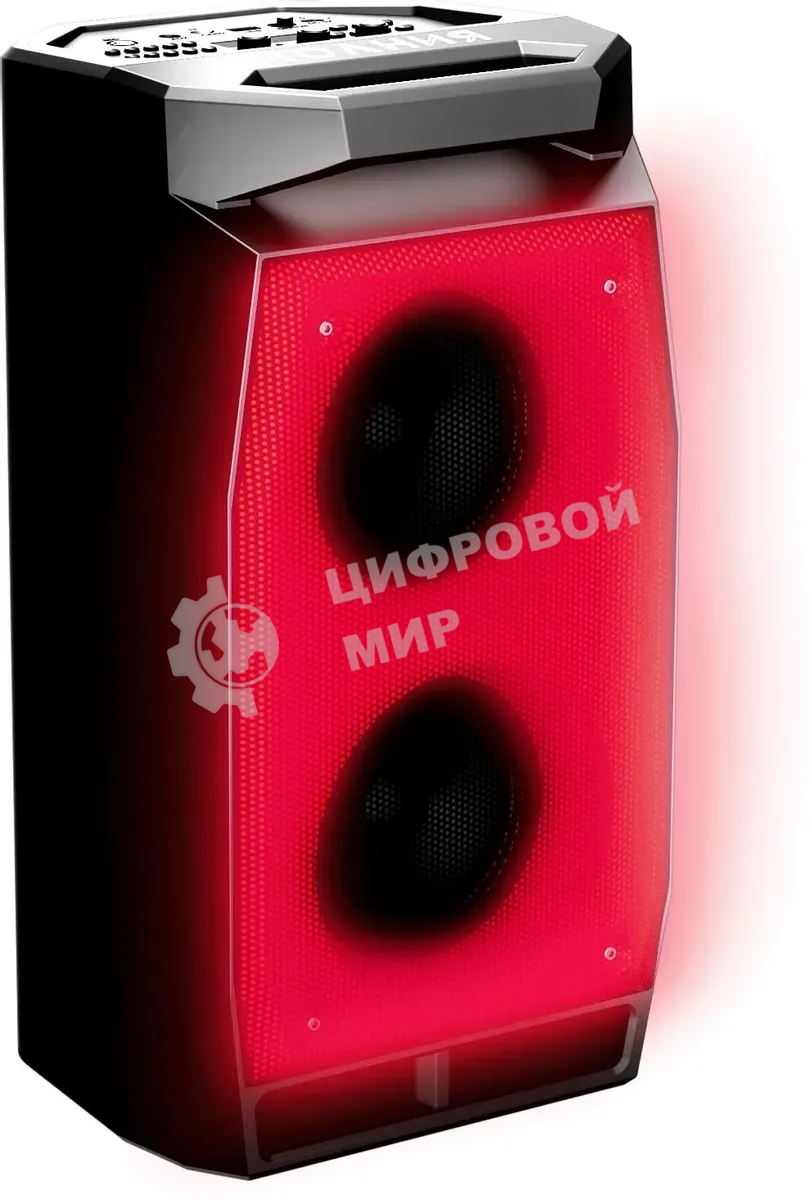 Колонка портативная Ural Молния 900 черный 90W 2.0 BT/3.5Jack 4000mAh