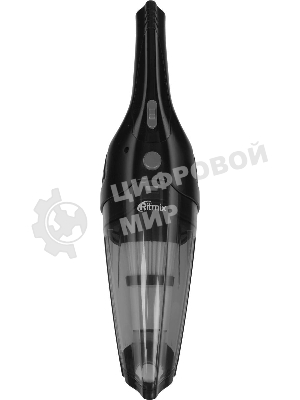 Пылесос ручной Ritmix CVC-003 черный/серый, 70 Вт, уборка сухая, пылесборник контейнер 0.32 л