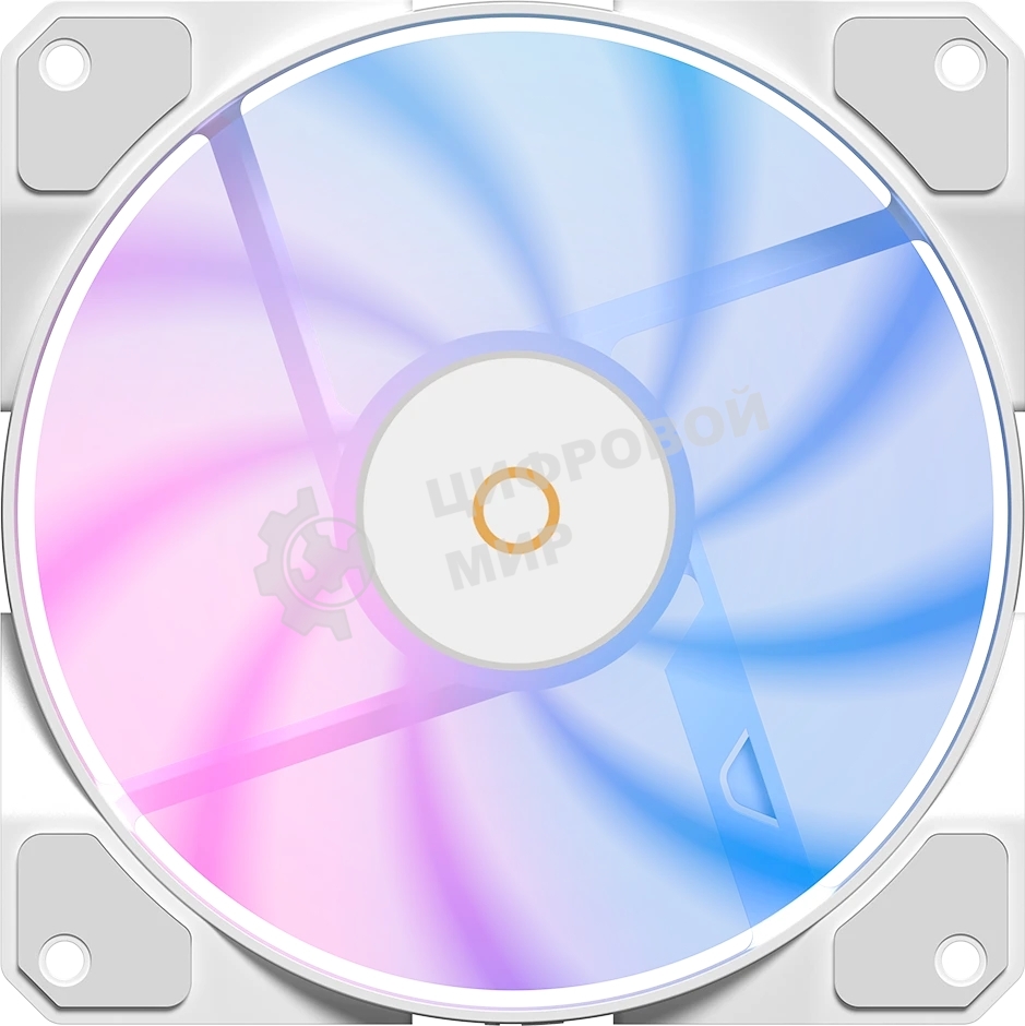 Кулер для процессора Ocypus Beta F12 WH ARGB, 120x120x25мм, 4-PIN PWM, 800-1600 RPM, 29 DBA MAX, HYDRO BEARING