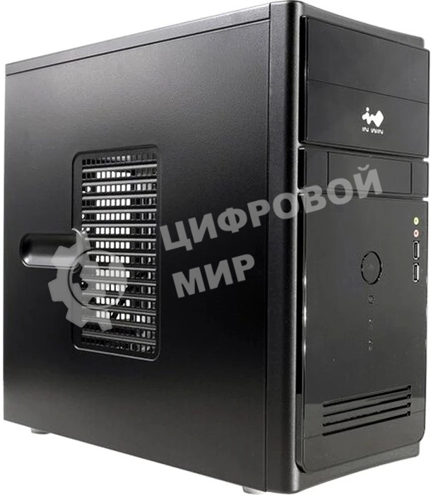 Компьютерный корпус Mini Tower InWin ENR021, 600W PM-600ATX U3.0*2+A(HD) mATX, черный