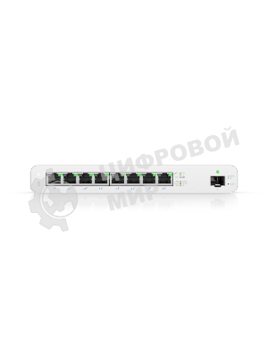 Коммутатор UISP Switch UISP-S PoE-коммутатор, 8х 1G RJ45, 1х SFP, раздача 110 Вт