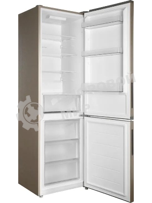 Холодильник Candy CFN6200G золотистый двухкамерный 243/91л морозилка снизу, No Frost