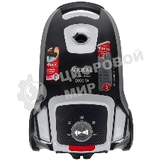 Пылесос IDEAL VC-2000 черный, 450/2000 Вт, уборка сухая, пылесборник мешок 2,3 л