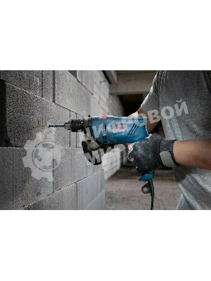 Дрель-шуруповерт Bosch GSB 600, 600 Вт, 1,5 Нм, щеточный, ударная