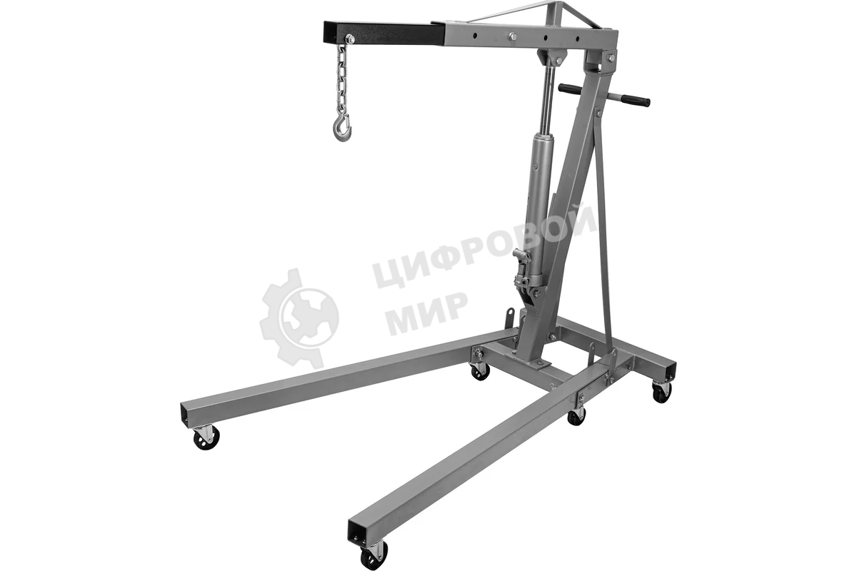 Кран гидравлический Matrix 2 т, h подъема 25–2382 мм, складной