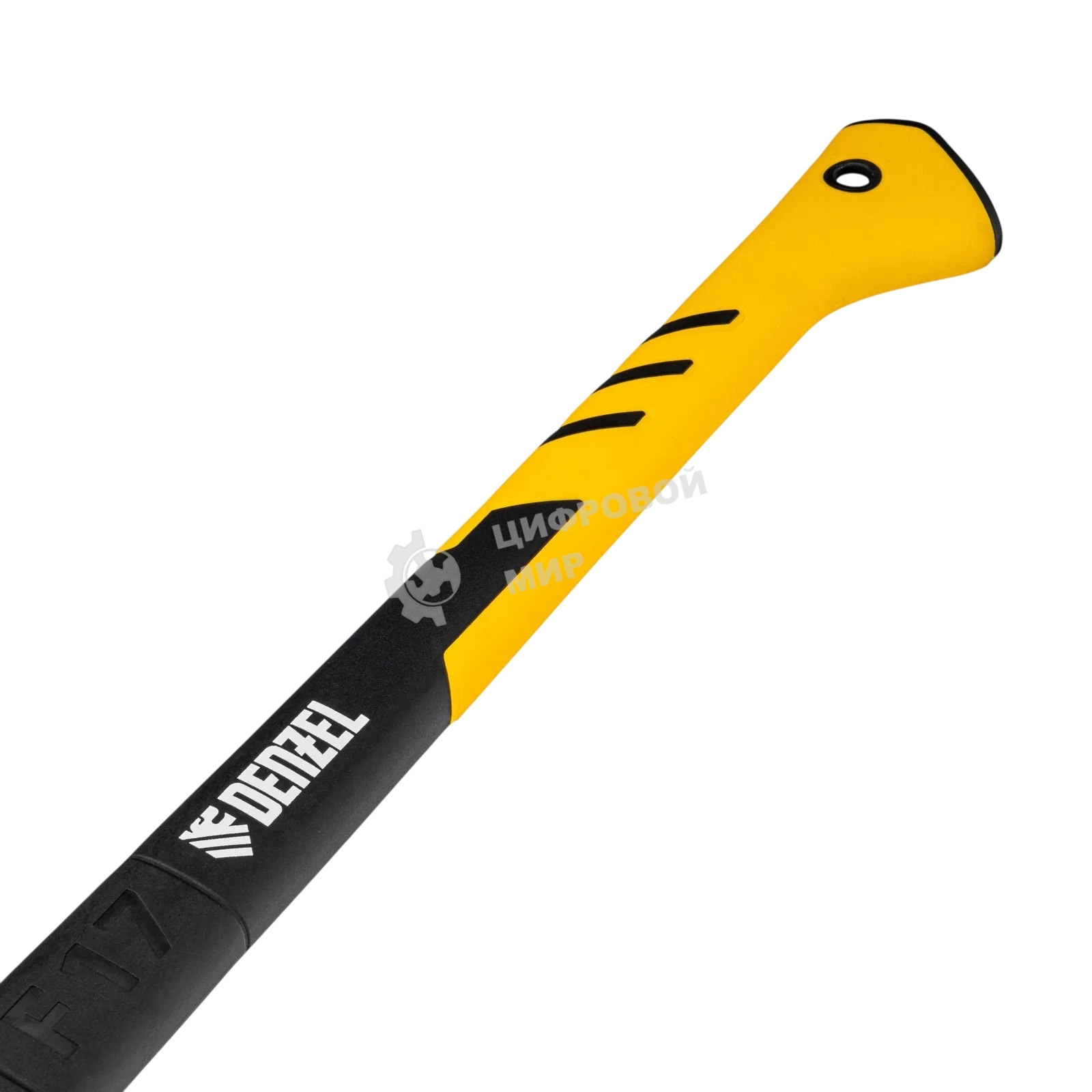 Колун Denzel F17 21438 2500 гр, двухкомпонентная рукоятка, 710 мм