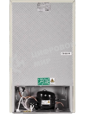 Холодильник Maunfeld MFF83RBG бежевый однокамерный 85л