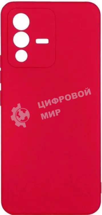 Чехол (клип-кейс) DF vCase-07 для Vivo V23 красный