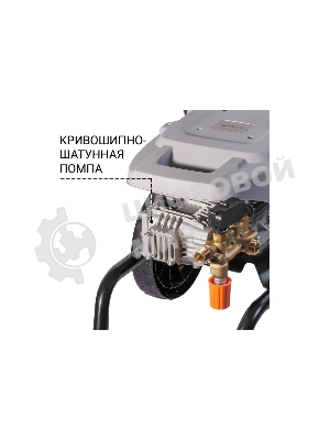 Мойка высокого давления Bort KEX-2800 2500 Вт, максимальное давление 125 бар, рабочее давление 105 бар, 12 л/мин, 23 кг, набор аксессуаров 10шт