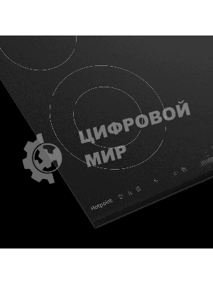 Электрическая варочная поверхность Hotpoint HR 6T5 B S, независимая, черный