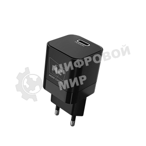 Сетевое зарядное устройство MORE CHOICE (4620202555847) NC86a 1Type-C 3.0A PD 20W для Type-C Type-C, черный
