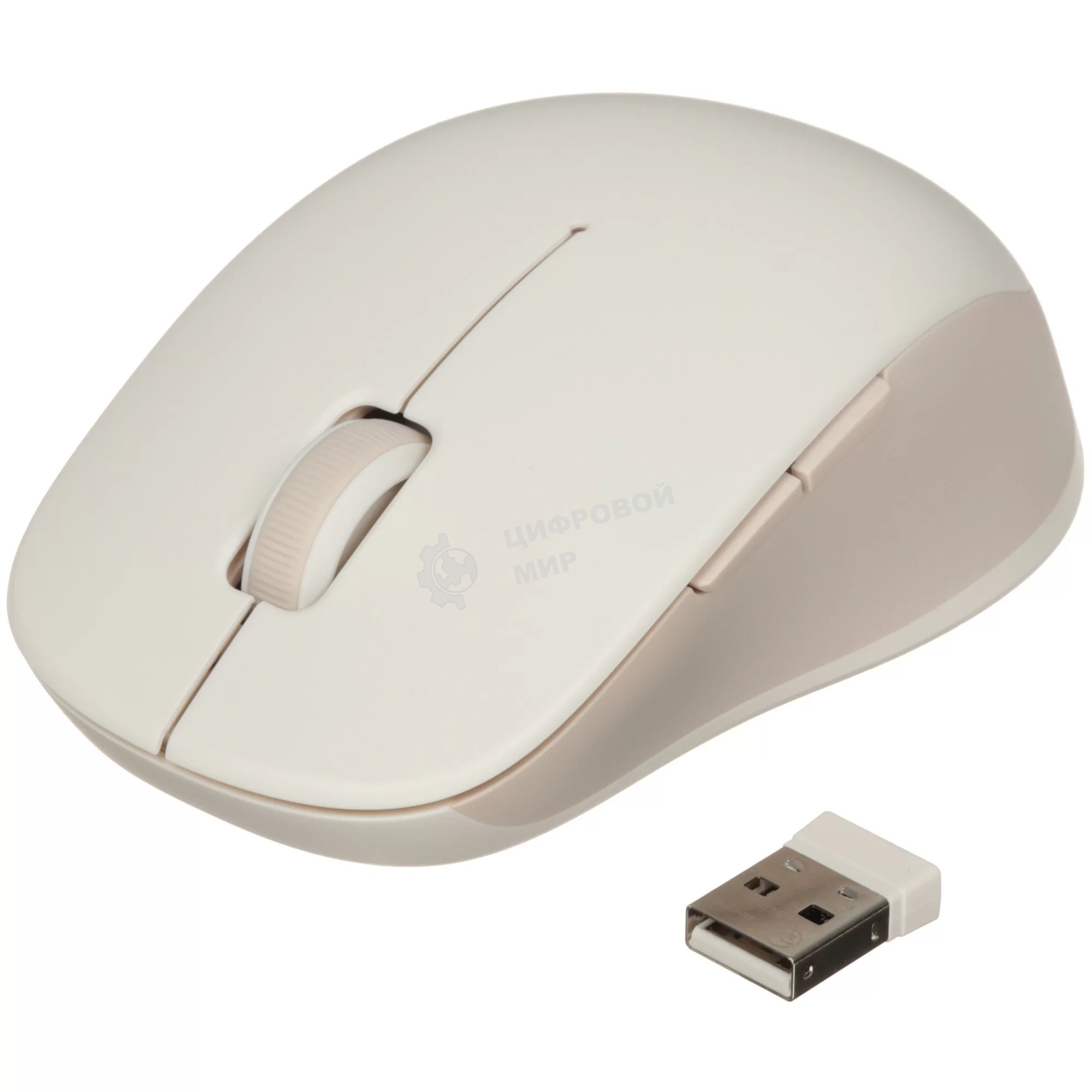 Мышь беспроводная Xiaomi Dual-mode Wireless Mouse 2 белый, 1200 dpi, радиоканал, Bluetooth, USB, кнопки - 5