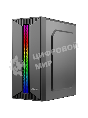 Компьютерный корпус Ginzzu B350 2*USB 2.0,AU RGb