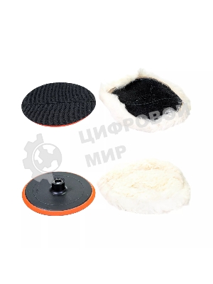 Профессиональная полировальная угловая машина KLPRO KLPJ42180 (1400вт, 3300 об/мин, 230мм, шерстяной войлок в комплекте)