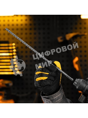 Бур по бетону Denzel цельная крестовая пластина, 8x315 мм, SDS PLUS