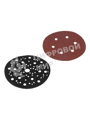 Эксцентриковая шлифовальная машина бесщеточная Denzel OS-150-BL, 350 Вт, 4000-10000 об/мин