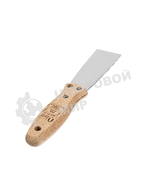 Шпательная лопатка Matrix из нержавеющей стали, 40 мм, буковая рукоятка, EFP