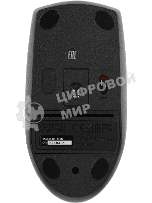 Мышь беспроводная A4Tech G3-330N черный, 1200 dpi, радиоканал, USB, кнопки - 3