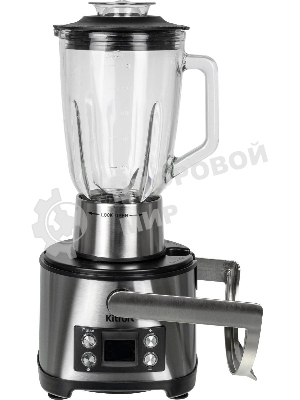 Кухонный комбайн Kitfort KT-1395 800Вт серебристый/черный