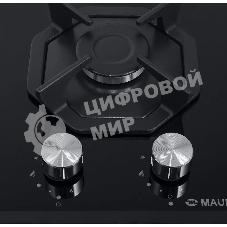 Газовая варочная панель Maunfeld EGHG.32.2CB/G, 2 конфорки, закаленное стекло, черный