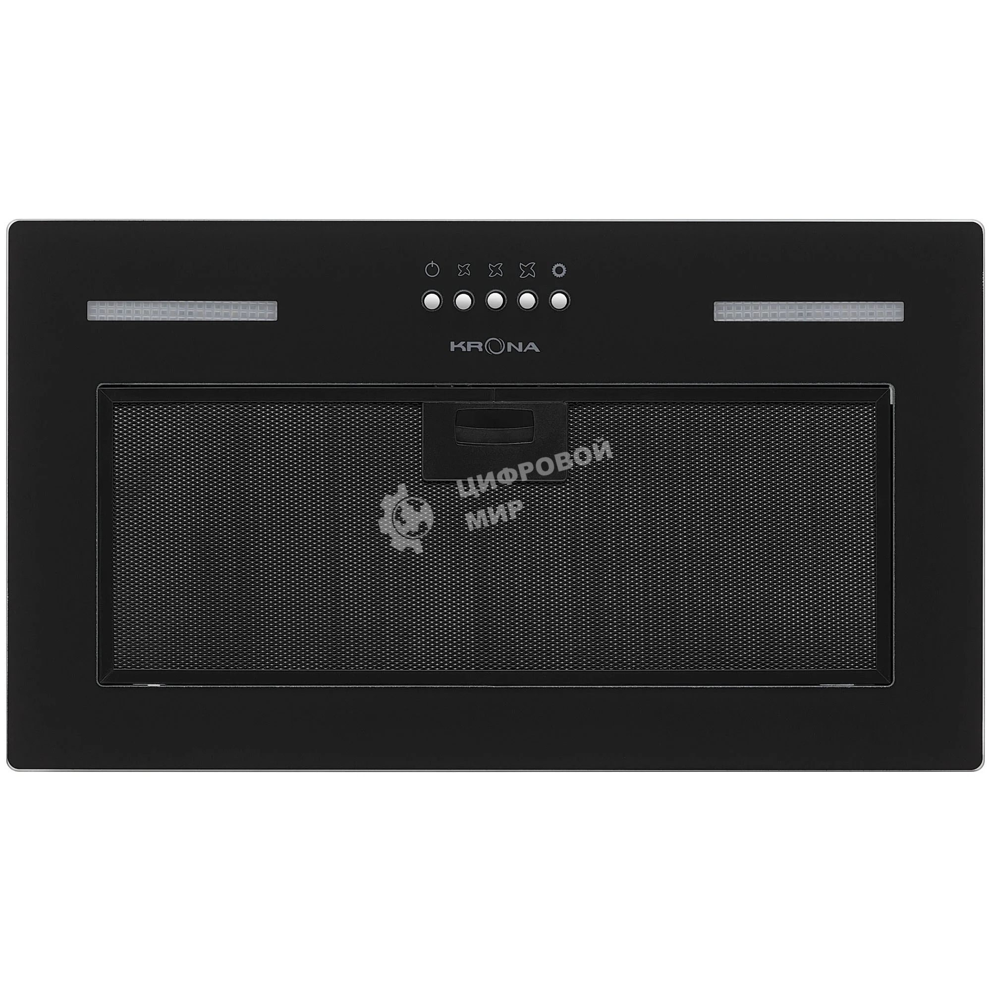 Вытяжка полновстраиваемая Krona WERMUT 500 DN BLACK PB BF