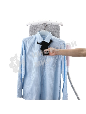 Отпариватель Galaxy Line GL 6216 белый/розовый, 2200 Вт, 46 г/мин, 1700 мл