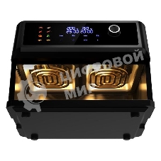 Аэрогриль Libhof AFB-11D черный, 1700 Вт, 11 л, сенсор, 9 программ