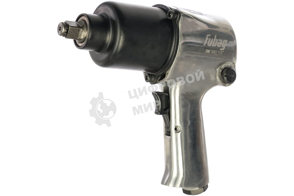 Гайковерт пневматический Fubag IW 580100191 ударный 1/2'' 226л/м 576нм 6.3 бар 1/2'' +набор кейс