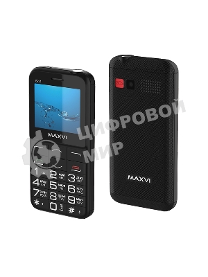Мобильный телефон Maxvi B231 черный