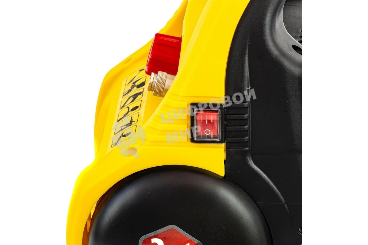 Компрессор поршневой Denzel РС 1/6-180 безмасляный, 1100 Вт, 180л/мин, 8 бар