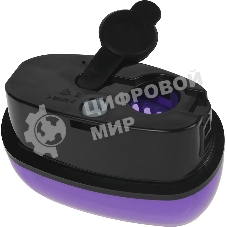 Отпариватель Kitfort КТ-9114 черный/фиолетовый, 1500 Вт, 20 г/мин, 110 мл