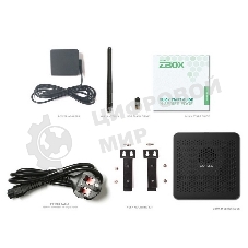 Мини ПК ZOTAC ZBOX MI668, Barebone, Intel i7-1360P, 2x DDR5-5200/4800 SO-DIMM, M.2 SSD SLOT, 2x GLAN, WIFI, BT, USBDRV, DP/HDMI, EU+UK PLUG