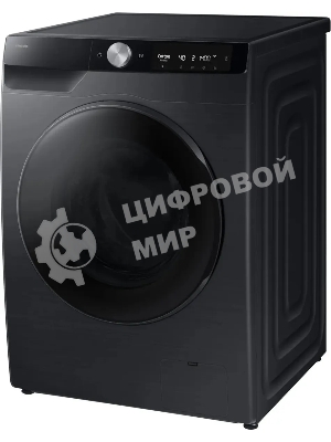 Стирально-сушильная машина Samsung WD11DG6B85BBLP черный, загрузка фронтальная 11 кг, 1400 об/мин, класс: A