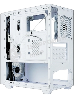 Компьютерный корпус Ginzzu CL620 mATX FAN 4*12FRGb