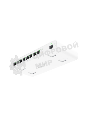 Коммутатор UISP Switch UISP-S PoE-коммутатор, 8х 1G RJ45, 1х SFP, раздача 110 Вт