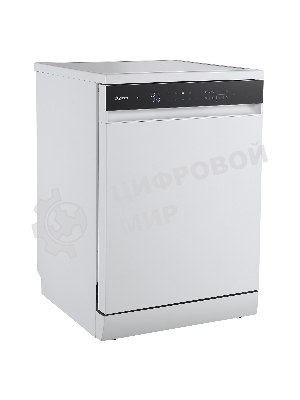 Посудомоечная машина Бирюса DWF-614/7 W, белый, 59.8 см, 14 компл., сушка конденсационная, 47 дБ, класс A+++