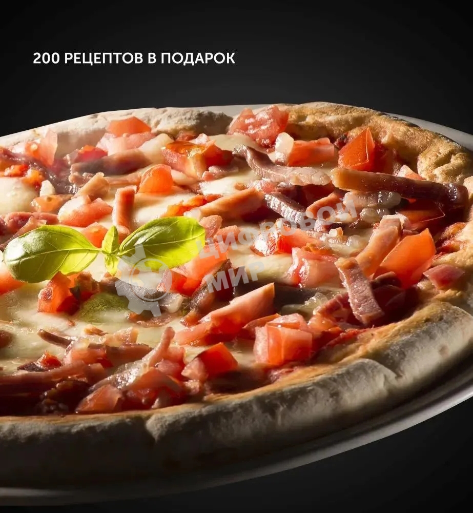 Микроволновая печь Polaris PMO 2303D RUS черный, 23 л, 900 Вт, переключатели- кнопки, поворотный механизм