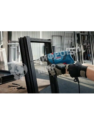 Дрель-шуруповерт Bosch GSB 600, 600 Вт, 1,5 Нм, щеточный, ударная