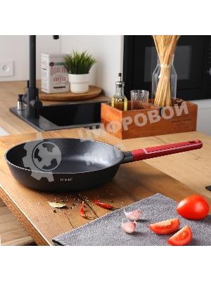 Сковорода TalleR TR-44014 Ø 28 см, Ornament, высота 6.0 см, литая; внешний диаметр дна 21,7 см