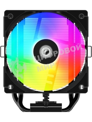 Кулер Cooler ID-Cooling SE-904-XT ARGb BLACK LGA1851/1700/1200/115X/AM5/AM4 (TDP 180W, PWM, 4 тепл.трубки прямого контакта, FAN 100мм, Addressable RGb LED) RET