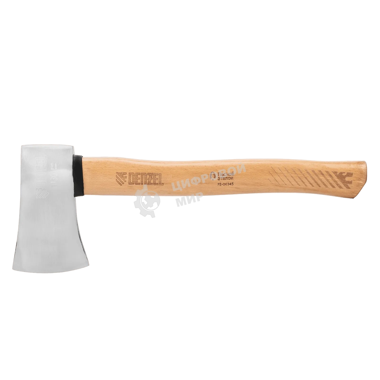 Топор кованый Denzel 1130 г, американский тип, буковая рукоятка, 430 мм, EFP