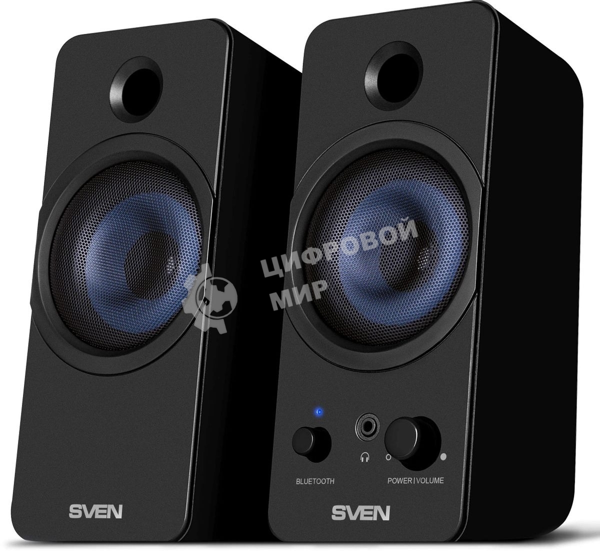 Акустическая система SVEN АС 431, черный (6 Вт, питание USB, Bluetooth)