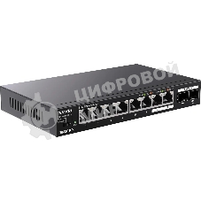 Коммутатор сетевой Tenda TEM2010X Настольное исполнение 8x10Base-T/100Base-TX/1000Base-T 2xSFP+ 12 Вт TEM2010X