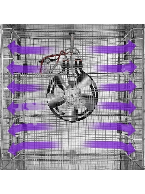 Сушка для фруктов и овощей Kitfort КТ-1967 15под. 1000Вт нержавеющая сталь