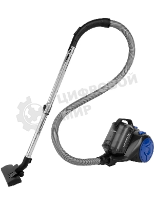 Пылесос Starwind SCV2555 черный/синий, 400/2500 Вт, уборка сухая, пылесборник контейнер 3 л