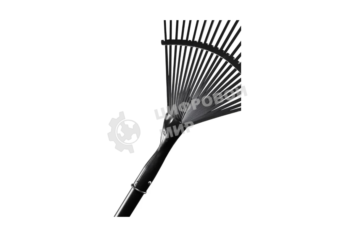 Грабли веерные ВИХРЬ 22 зуба, сталь, металлический черенок 73/7/1/11